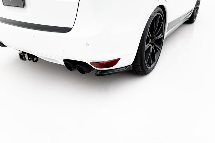 Rear Side Splitters Porsche Cayenne Turbo / Standard Mk2