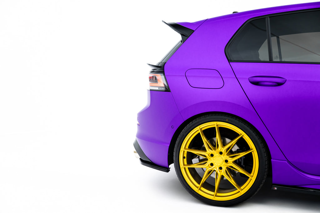 Rear Side Splitters V.1 for Volkswagen Golf R Mk8 Facelift