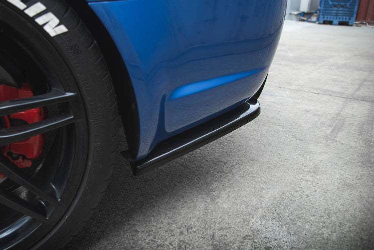 Rear Side Splitters V.2 Audi RS4 Sedan B7