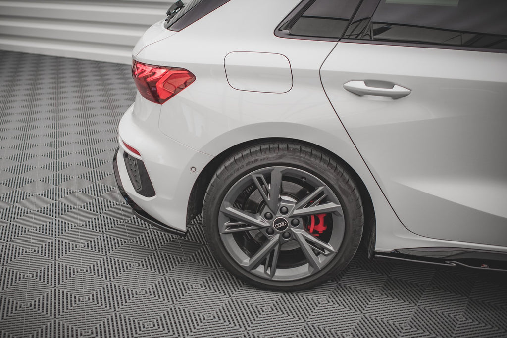 Rear Side Splitters V.2 Audi S3 / A3 S-Line Sportback 8Y