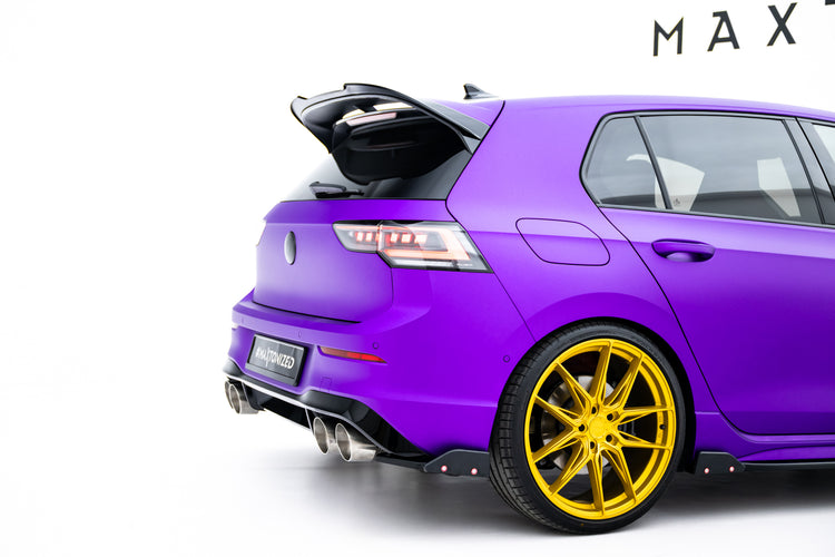 Rear Side Splitters V.2 + Flaps Volkswagen Golf R Mk8 Facelift