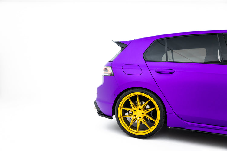 Rear Side Splitters V.4 for Volkswagen Golf R Mk8 Facelift