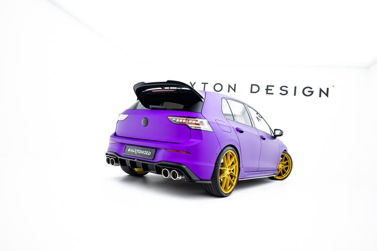 Rear Side Splitters V.4 for Volkswagen Golf R Mk8 Facelift