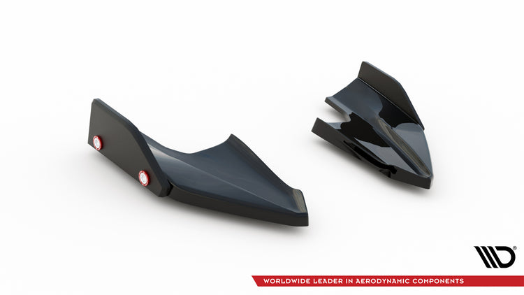 Rear Side Splitters V.5 + Flaps Volkswagen Golf R Mk8 Facelift