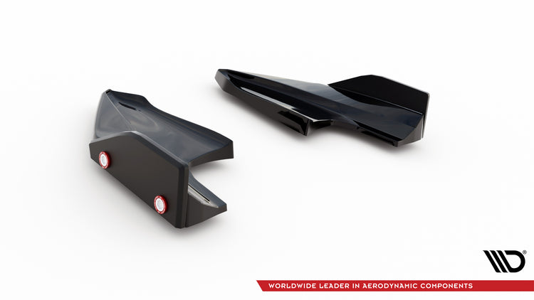 Rear Side Splitters V.5 + Flaps Volkswagen Golf R Mk8 Facelift