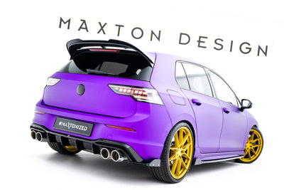Rear Side Splitters V.6 + Flaps Volkswagen Golf R Mk8 Facelift