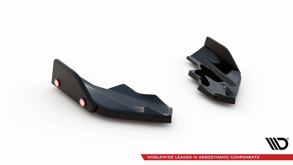Rear Side Splitters V.6 + Flaps Volkswagen Golf R Mk8 Facelift