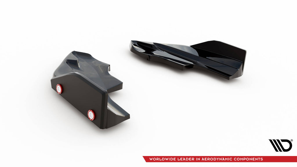 Rear Side Splitters V.6 + Flaps Volkswagen Golf R Mk8 Facelift