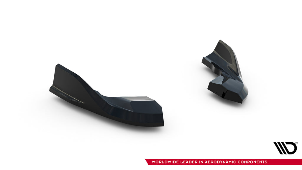 Rear Side Splitters V.7 Volkswagen Golf R  Mk8 / Mk8 Facelift