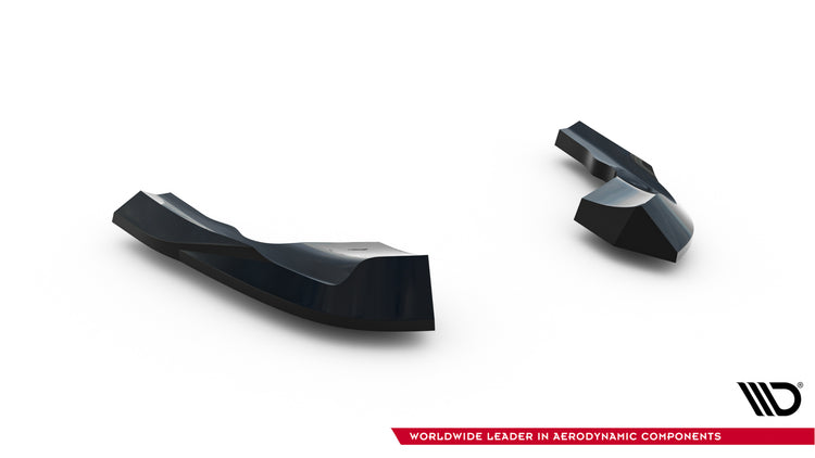 Rear Side Splitters V.8 Volkswagen Golf R  Mk8 / Mk8 Facelift