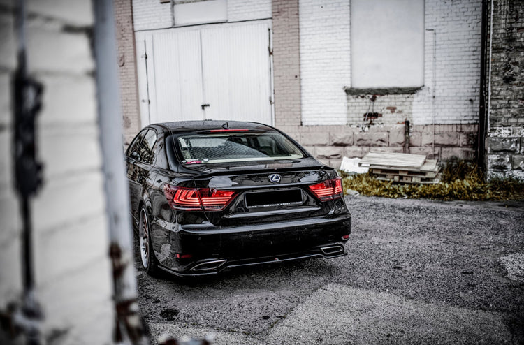 Rear Splitter Lexus LS Mk4 Facelift