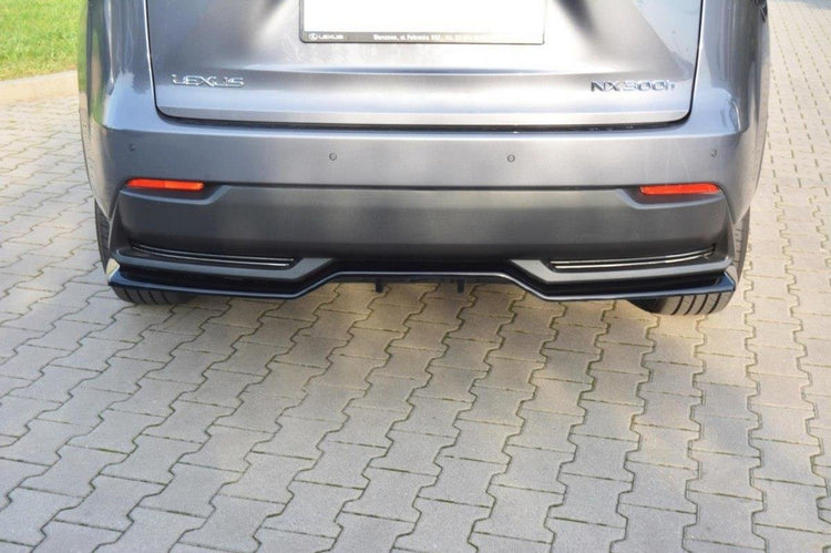 Rear Splitter Lexus NX Mk1 H (with vertical bars)