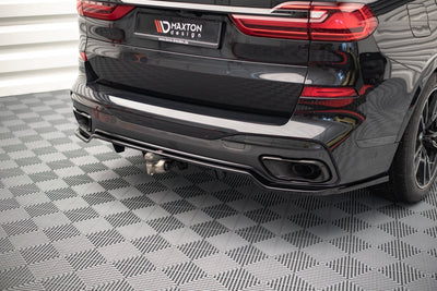 Rear Splitter (with vertical bars) BMW X7 M-Pack G07