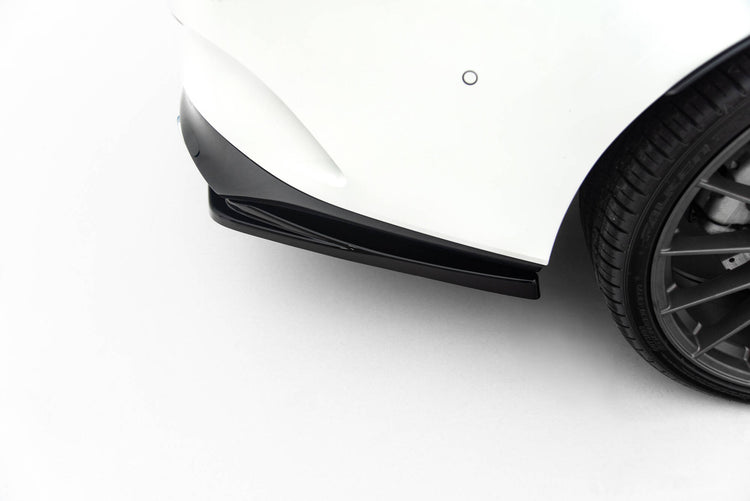 Rear Splitter (with vertical bars) Mercedes-AMG CLA 35  / 45  Coupe / Shooting Brake C118 Facelift / X118 Facelift