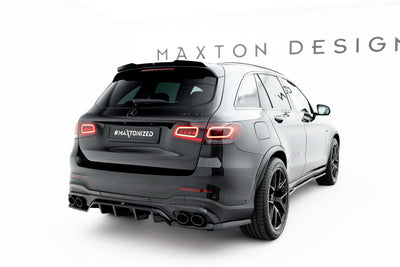 Rear Splitter (with vertical bars) Mercedes-AMG GLC 43 SUV X253 Facelift