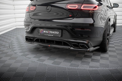 Rear Splitter (with vertical bars) Mercedes-AMG GLC 63 Coupe C253 Facelift