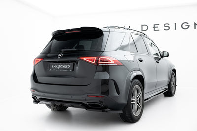 Rear Splitter (with vertical bars) Mercedes-Benz GLE SUV AMG-Line W167 / W167 Facelift