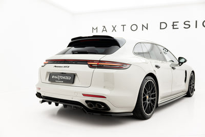 Rear Splitter (with vertical bars) Porsche Panamera GTS Sport Turismo 971 Facelift