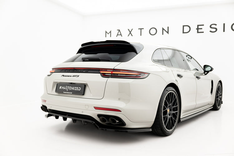 Rear Splitter (with vertical bars) Porsche Panamera GTS Sport Turismo 971 Facelift
