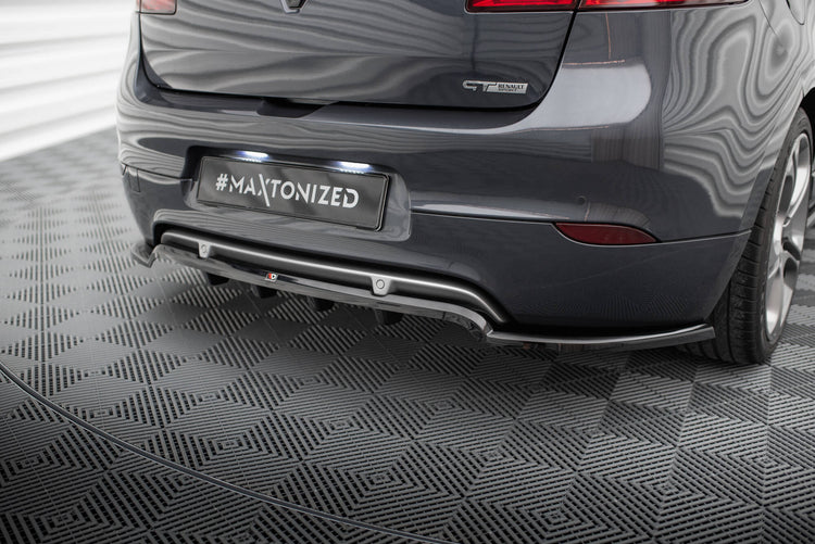 Rear Splitter (with vertical bars) Renault Megane GT MK3 Facelift