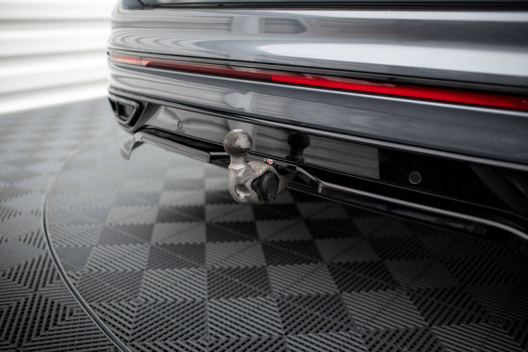 Rear Splitter (with vertical bars) Volkswagen Tiguan Allspace R-Line Mk2 Facelift