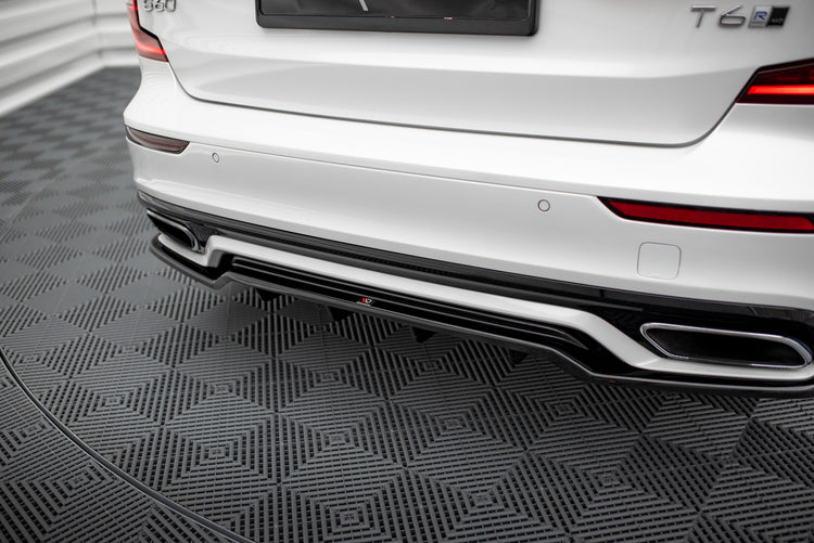 Rear Splitter (with vertical bars) Volvo S60/V60 R-Design Mk3