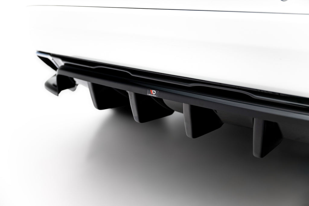 Rear Splitter (with vertical bars) Volvo XC60 Mk1 Facelift