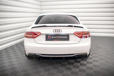 Rear Valance Audi A5 8T Facelift (Version with dual exhausts on one side)