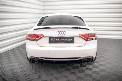 Rear Valance Audi A5 8T Facelift (Version with single exhausts on both sides)
