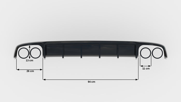 Rear Valance Audi S7 C7