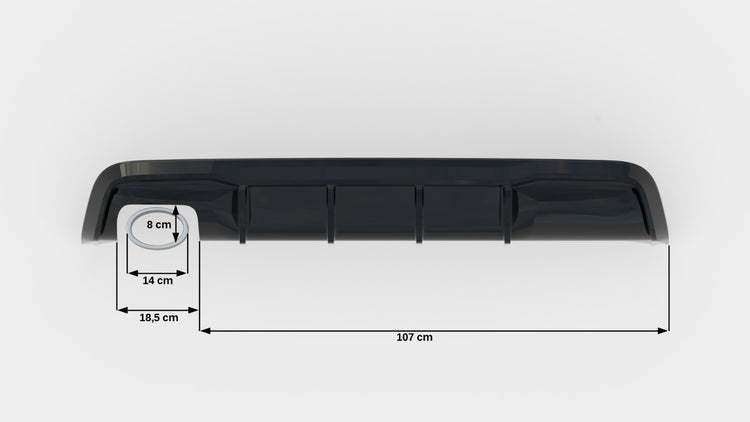 Rear Valance BMW 1 M-Pack E82