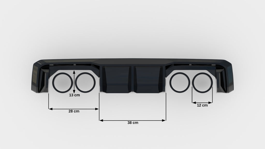 Rear Valance BMW M4 G82 / G82 Facelift