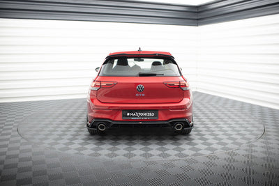 Rear Valance + Exhaust Ends Imitation Volkswagen Golf GTE / R-Line Mk8 / Mk8 Facelift