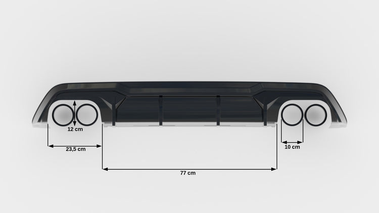 Rear Valance V.3 Cupra Formentor VZ  Mk1 / Mk1 Facelift