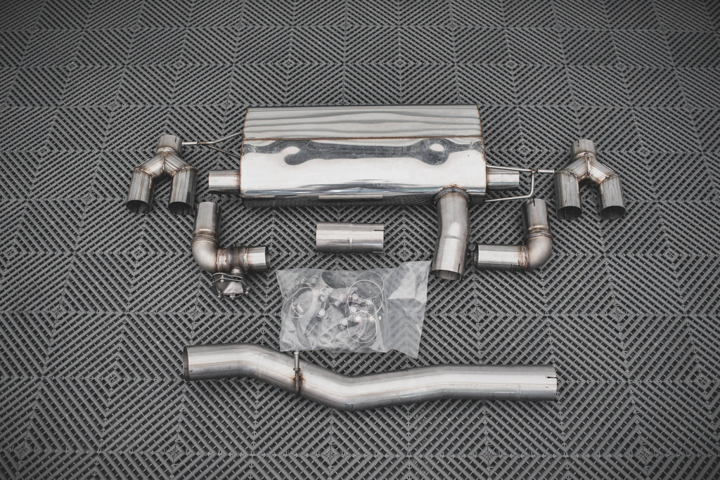 Rear Valance V.3 + Milltek Sport Exhaust BMW 1 M135i / 128ti F40