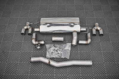 Rear Valance V.3 + Milltek Sport Exhaust BMW 1 M135i / 128ti F40
