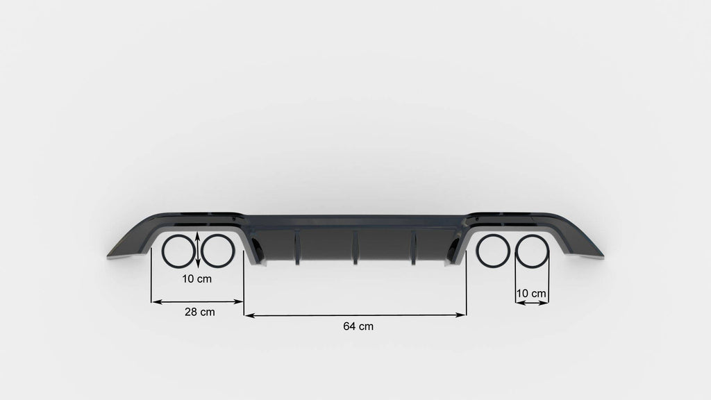 Rear Valance Volkswagen Golf R Mk7