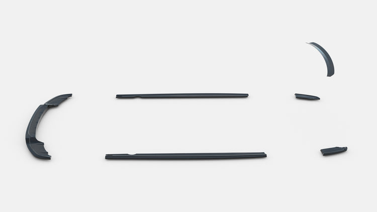 Set of Splitters BMW X3 M-Pack F25 Facelift