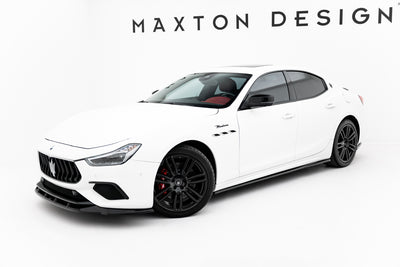 Set of Splitters Maserati Ghibli Modena Mk3 Facelift