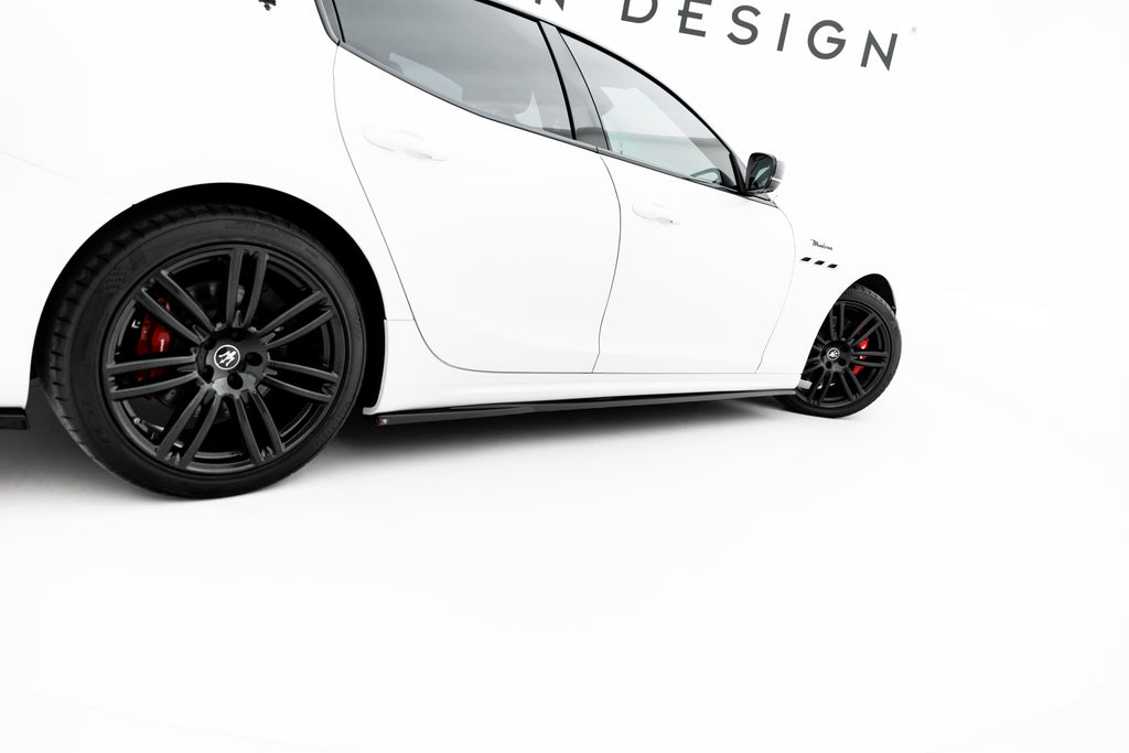 Set of Splitters Maserati Ghibli Modena Mk3 Facelift