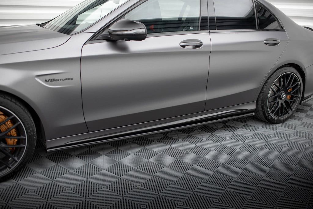 Set of Splitters Mercedes-AMG C63 Sedan / Estate W205 Facelift