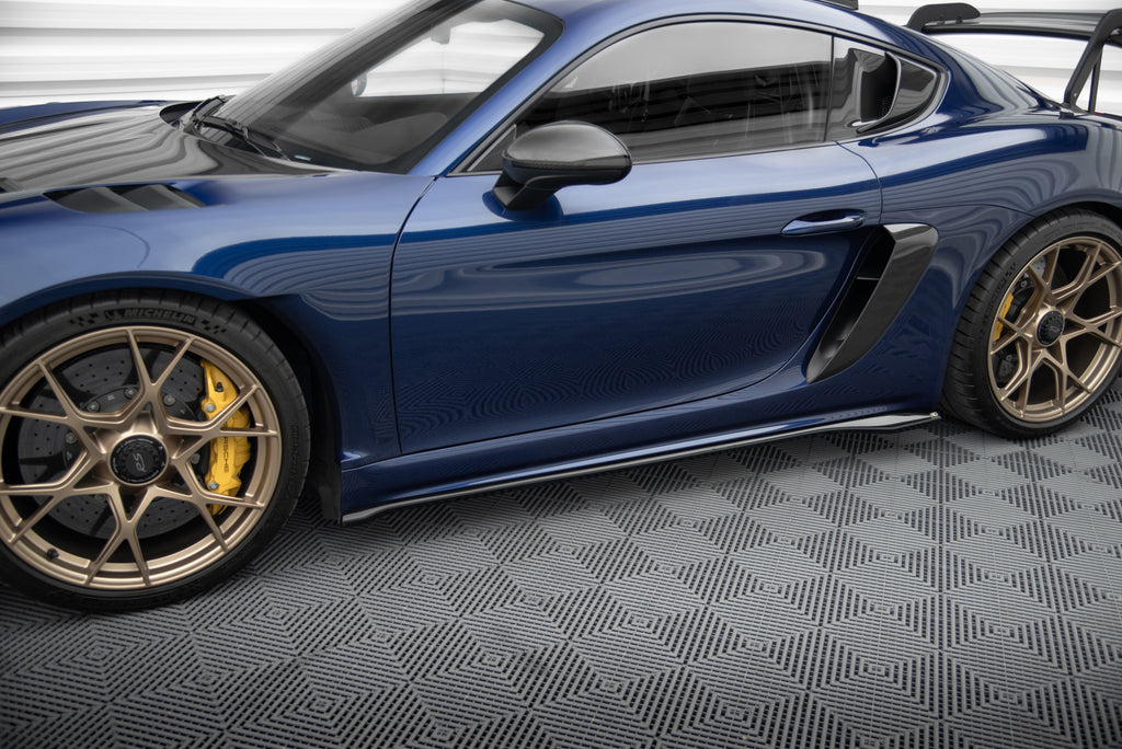 Set of Splitters Porsche 718 Cayman GT4 RS 982c