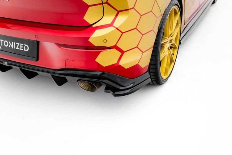 Set of Splitters V.2 Volkswagen Golf GTI Clubsport Mk8 Facelift