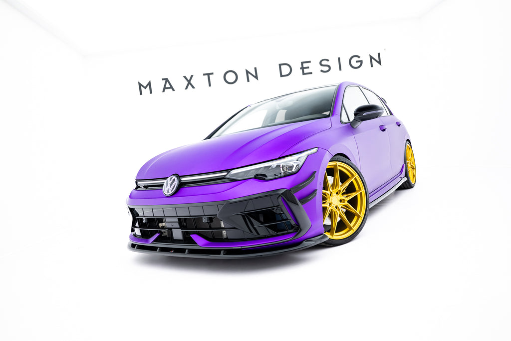 Set of Splitters V.2 Volkswagen Golf R Mk8 Facelift