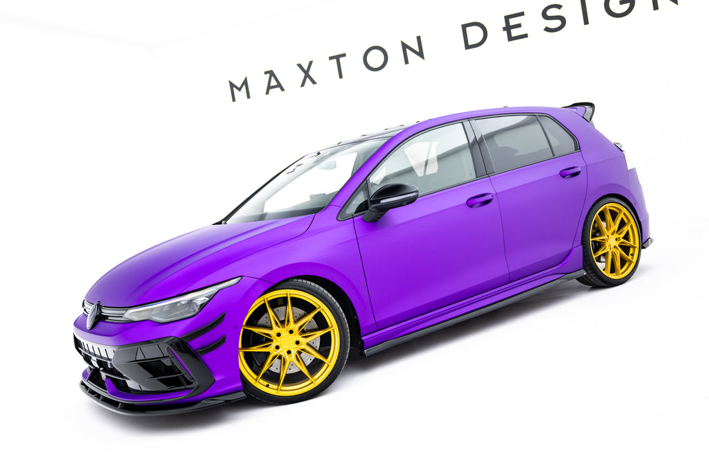 Set of Splitters V.2 Volkswagen Golf R Mk8 Facelift