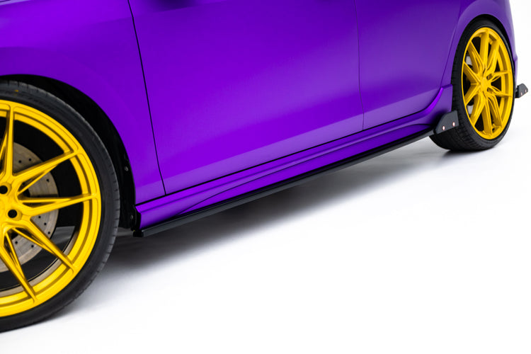 Set of Splitters V.4 Volkswagen Golf R Mk8 Facelift