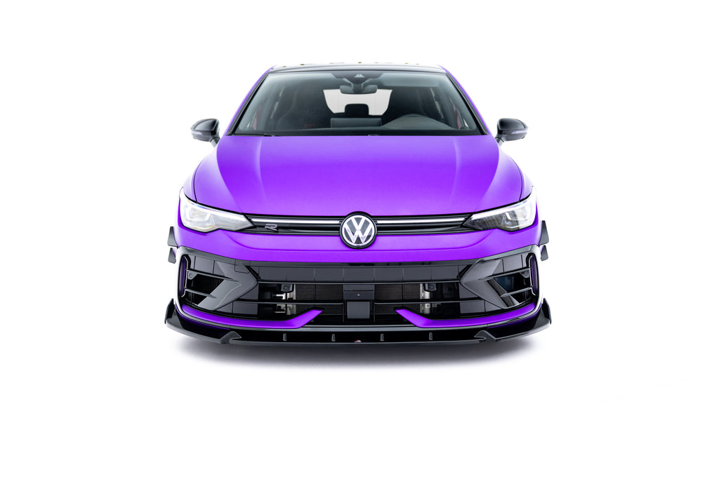 Set of Splitters V.4 Volkswagen Golf R Mk8 Facelift