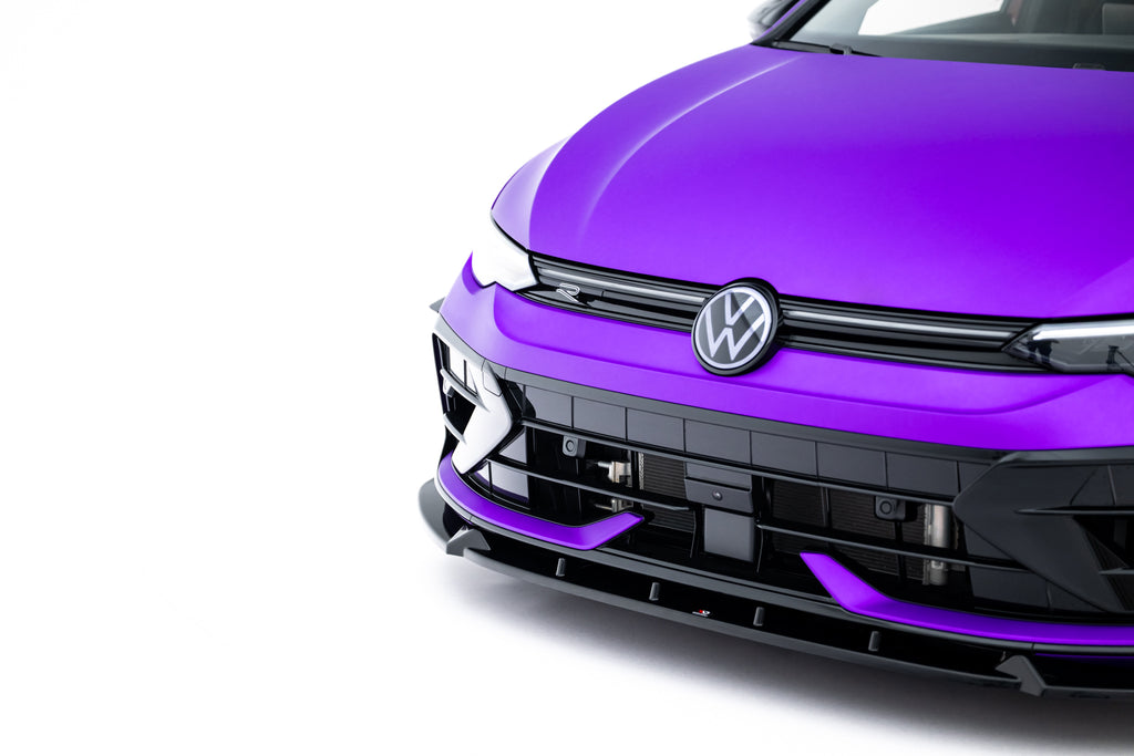 Set of Splitters V.4 Volkswagen Golf R Mk8 Facelift