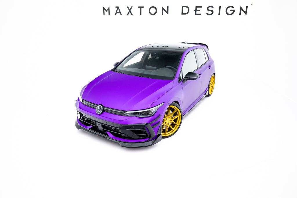 Set of Splitters V.6 Volkswagen Golf R Mk8 Facelift