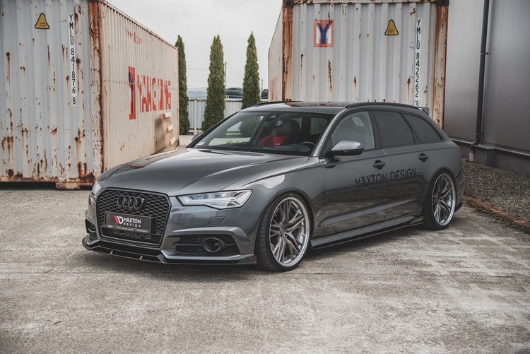 Side Skirts Diffusers Audi A6 / A6 C7 S-line/ S6 C7 Facelift